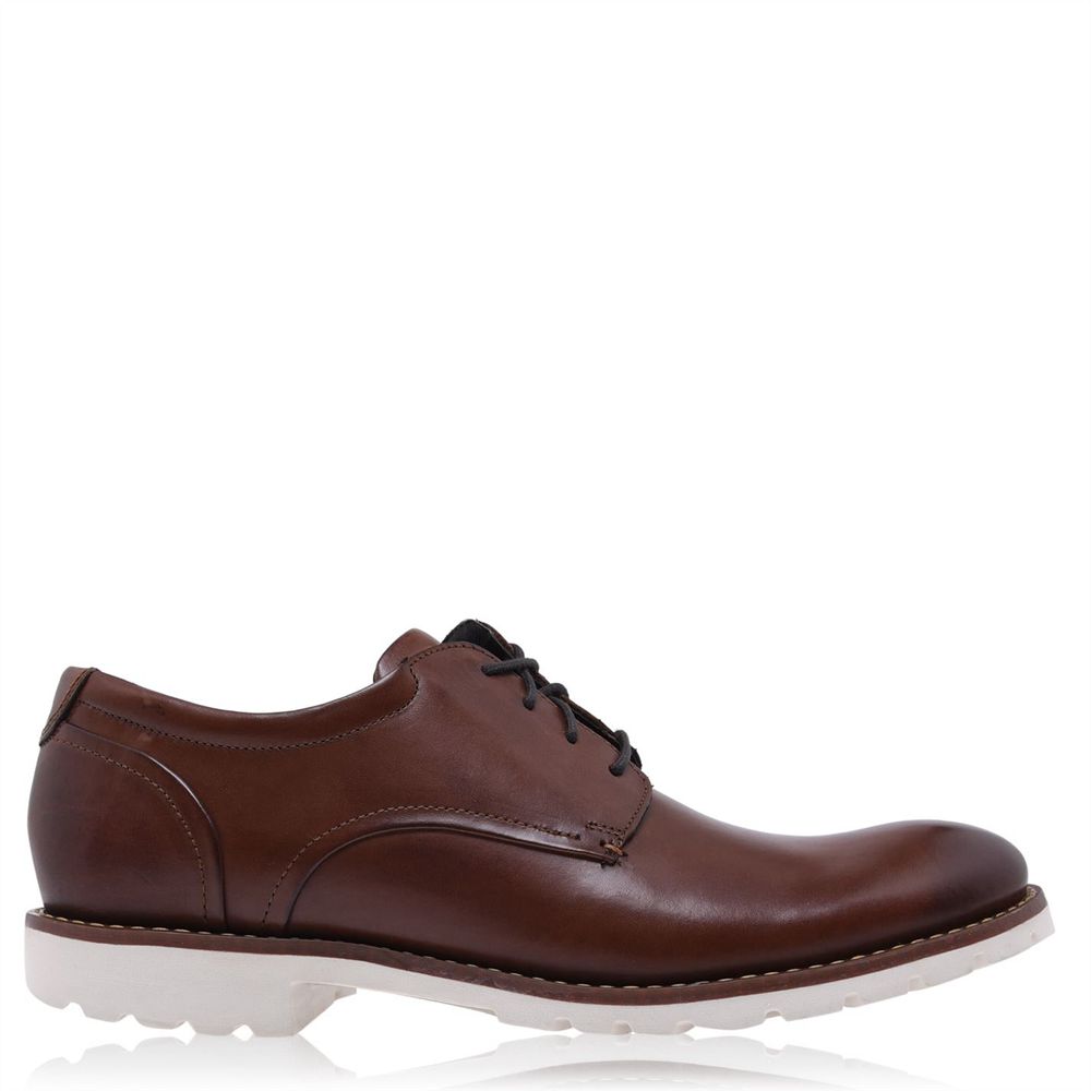 Sapatos Oxford Homem Rockport Colben Brogues Marrom,Portugal KVFIH-1362